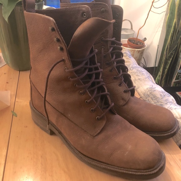GUESS lace-up Booties 9.5 - Picture 1 of 7